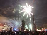 DSCN0413: Foto: Ohňostroj na Nový rok ozářil i náměstí Jana Žižky z Trocnova v Čáslavi