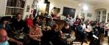 DSCF8391: Foto: V kutnohorské kavárně Blues Café zavoněla Francie, zahrála skupina Bran