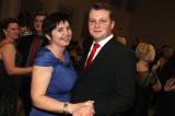 5G6H4897: Foto: Hasiči z Křesetic na plese tužili vztahy se svými kolegy z Německa