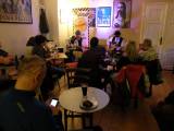DSCF8707: Foto: Ostravská dvojice Retro Blues nadchla kavárnu Blues Café