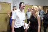 5G6H8889: Foto: Hasiči z Červených Janovic na svém plese nejen tančili, ale hasili i žízeň