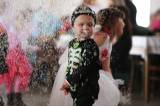 5G6H9578: Foto: Karnevalové veselí v neděli zachvátilo i děti v křesetické sokolovně