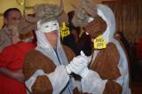 DSC_0324: Foto: Nejlepší maskou masopustní zábavy v Hostovlicích se staly „veselé kravičky“