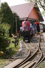 DSC09367: Foto: Zahradní Železnice Zásmucka zahájila letošní sezónu