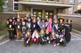 IMG_4650: Foto: Žáci ze ZŠ T.G. Masaryka se proměnili v čaroděje a čarodějnice