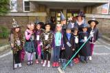 IMG_4656: Foto: Žáci ze ZŠ T.G. Masaryka se proměnili v čaroděje a čarodějnice