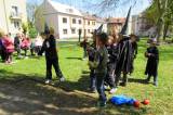 IMG_4677: Foto: Žáci ze ZŠ T.G. Masaryka se proměnili v čaroděje a čarodějnice