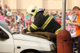 5G6H8334: Foto: Den otevřených dveří na kutnohorské hasičské stanici přilákal stovky diváků