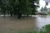 img_7651: Na řece Doubravě je vyhlášen třetí stupeň povodňové aktivity!