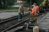 img_7774: Řidiče potrápí v Čáslavi dopravní omezení, opravují se železniční přejezdy!