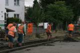 img_7777: Řidiče potrápí v Čáslavi dopravní omezení, opravují se železniční přejezdy!
