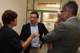 IMG_9648: Hejtman David Rath navštívil před startem akce „kulový blesk“ nemocnice v Kolíně a Kutné Hoře