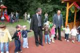 IMG_3450: Mateřská škola Pohádka otevřela dětem novou zahradu