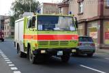 DSC_3500: Historičtí krasavci jednotek dobrovolných hasičů oslnili před Jezuitskou kolejí v Kutné Hoře