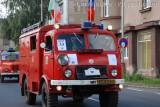 DSC_3501: Historičtí krasavci jednotek dobrovolných hasičů oslnili před Jezuitskou kolejí v Kutné Hoře