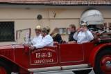 DSC_3544: Historičtí krasavci jednotek dobrovolných hasičů oslnili před Jezuitskou kolejí v Kutné Hoře