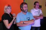 IMG_6189: Karaoke párty s ODS v DC Jáma zahájili Lucie Talmanová, Petr Tluchoř a Ivo Šalátek