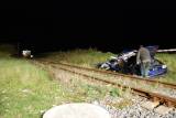 dsc_0010: Nehodu na železničním přejezdu nepřežil jedvadvacetiletý spolujezdec