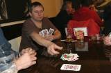 IMG_9448: Uzenou kýtu za vítězství v karetním turnaji "Prší" si odnesl Vladimír Sudek