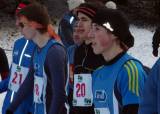 PC260950: Štěpánského běhu se v Čáslavi zúčastnilo 69 běžců, hlavní kategorii ovládl Lukáš Kourek