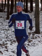 PC260961: Štěpánského běhu se v Čáslavi zúčastnilo 69 běžců, hlavní kategorii ovládl Lukáš Kourek