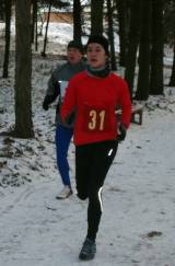 PC260974: Štěpánského běhu se v Čáslavi zúčastnilo 69 běžců, hlavní kategorii ovládl Lukáš Kourek