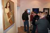 IMG_2839: Na Salonu kutnohorských výtvarníků svá díla prezentují amatéři i profesionálové
