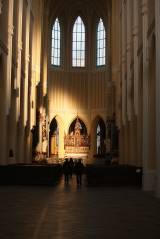 5G6H0732: Sluneční světlo rozehrálo velké divadlo v sedlecké katedrále i v úterý