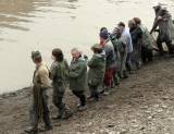 IMG_9734: Rybáři vylovili Podměstský rybník v Čáslavi do poslední rybičky