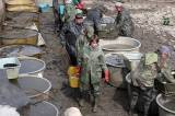 IMG_9771: Rybáři vylovili Podměstský rybník v Čáslavi do poslední rybičky