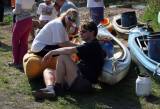 IMG_0978: Vodáci zahájili sezónu, u vrdského koupaliště odemkli řeku Doubravu