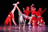 5G6H4718: Děti ze ZUŠ Čáslav tančily v Dusíkově divadle, další večer přichystaly na příští pátek