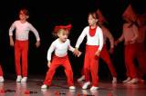 5G6H4762: Děti ze ZUŠ Čáslav tančily v Dusíkově divadle, další večer přichystaly na příští pátek