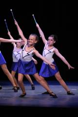 5G6H4869: Děti ze ZUŠ Čáslav tančily v Dusíkově divadle, další večer přichystaly na příští pátek
