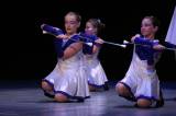 5G6H4932: Děti ze ZUŠ Čáslav tančily v Dusíkově divadle, další večer přichystaly na příští pátek