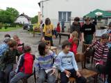 SDC10050: Ve Schořově si v sobotu užili hry a soutěže při příležitosti tradičního kácení máje