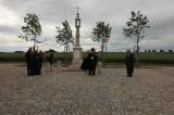 5G6H4677: Monument svatého Huberta U kaštánku ve Zbraslavicích vysvětil generální vikář Josef Socha