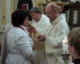 IMG_5853: Vzácná Sedlecká monstrance se slavnostně vrátila do katedrály Nanebevzetí Panny Marie