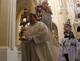IMG_5934: Vzácná Sedlecká monstrance se slavnostně vrátila do katedrály Nanebevzetí Panny Marie