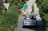 IMG_7809: Historická vozidla v sobotu soutěžila v Ratajích nad Sázavou v jízdě do vrchu