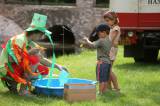 5G6H8509: V úmonínském areálu se v sobotu vyřádily děti, hasiči a obec pro ně připravili soutěže