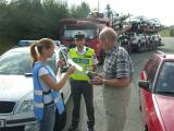 sh106964: Řidičům na Kutnohorsku se rozdávalo nealkoholické pivo